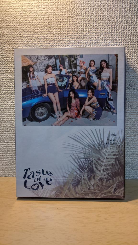 【3種選択】【特典×・ポスター無しでお得】 TWICE ミニ10集 [Taste of Love] CD アルバム 韓国音楽チャート反映 1次予約  送料無料