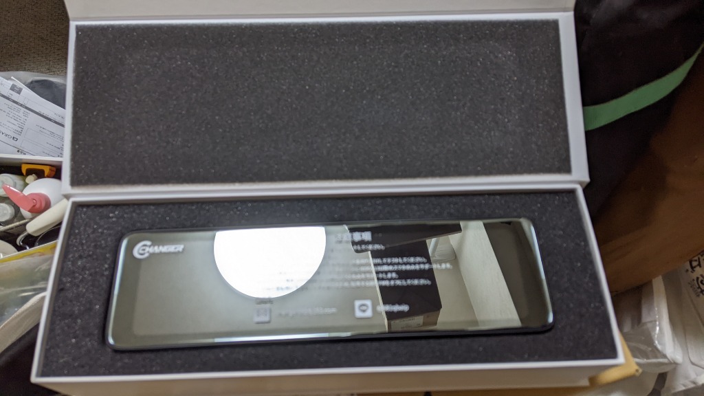 Changer ドライブレコーダー ミラー型【動作確認のみ】 Changer ドライブレコーダー ミラー型 前後カメラ 4K+2.5K 11