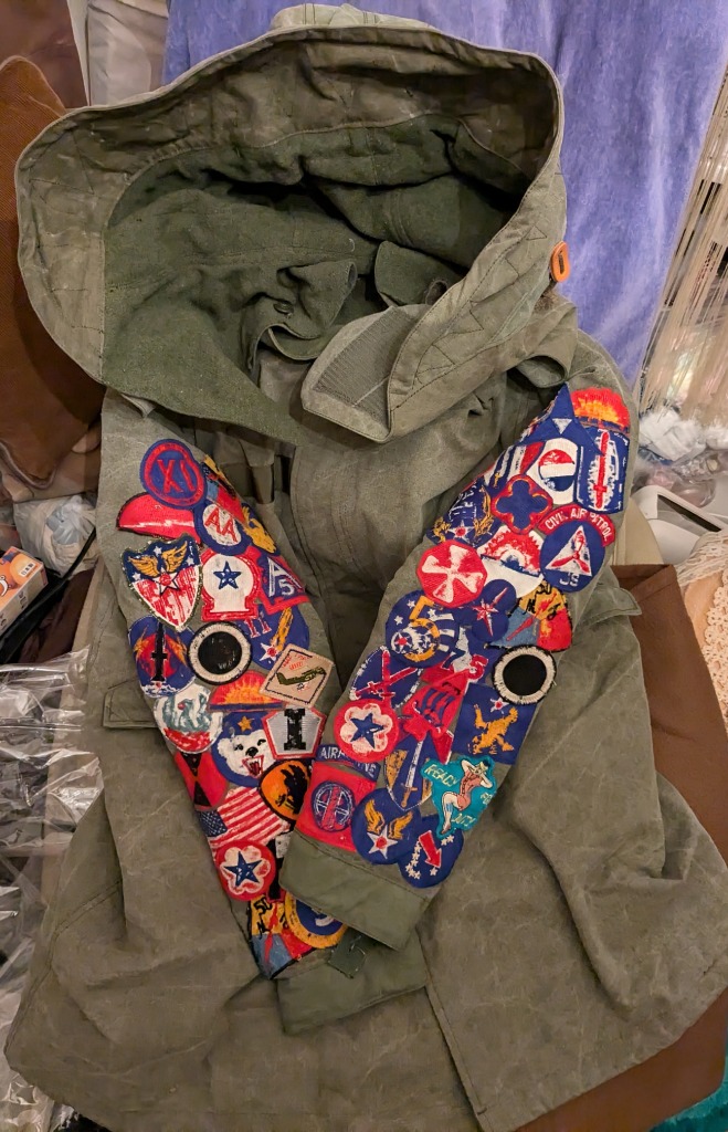 Readymade fishtail parka ワッペン　フィッシュテール READYMADE READY MADE レディメイド FISH TAIL PARKA USテント再