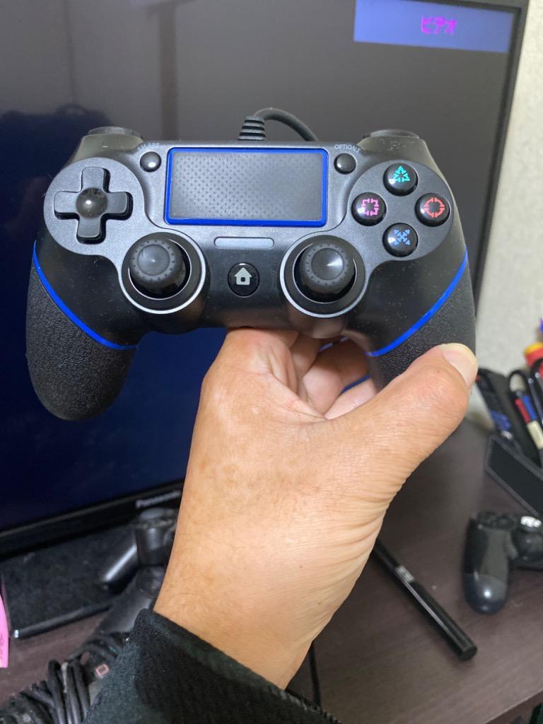 68 Off Ps4 Ps3 コントローラー Dualshock 4 有線コントローラー 2重振動機能搭載 Playstation ゲームパッド マット Doubcon Www Caraubas Rn Gov Br