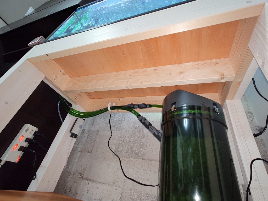 90センチ木製水槽台(90×45×60) 引き取り限定 90×45×H60 MS-1タイプ木製水槽台 : Mtbearsヤフー店