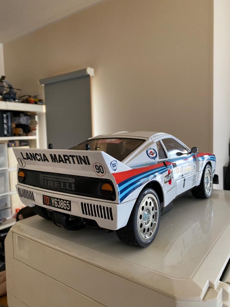 タミヤ 1/10RC ランチア 037 ラリー（TA02-Sシャーシ）58654
