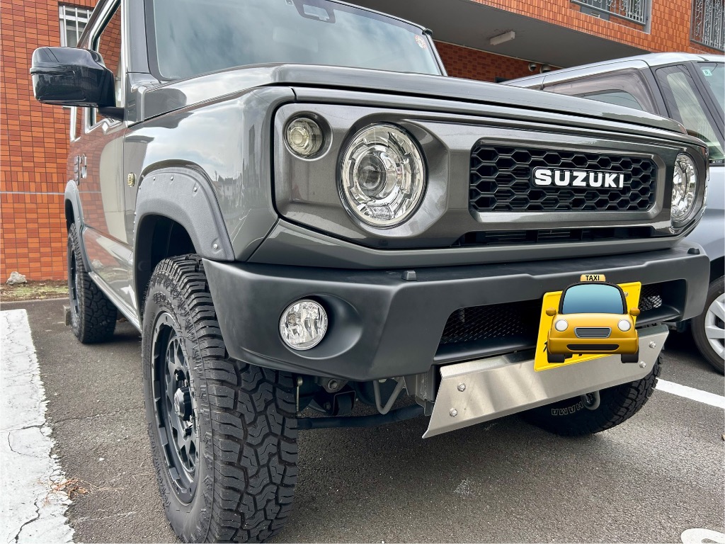 ショウワガレージ スキッドプレート シルバー ジムニーjb64