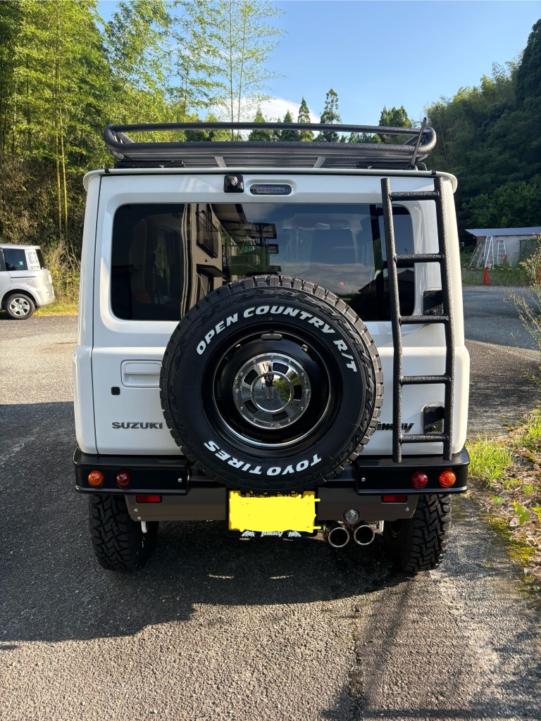 ショウワガレージ リアラダー ワイドタイプ アルミ ジムニーJB64