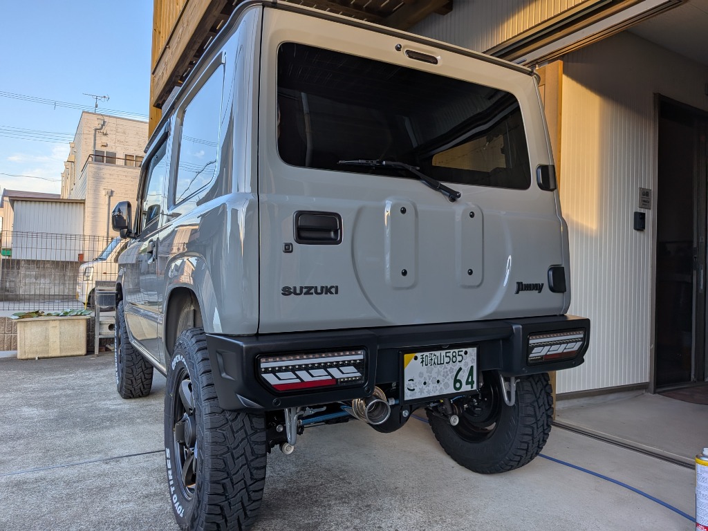 Showa Garage ショウワガレージ Linksマフラー ジムニー JB64用