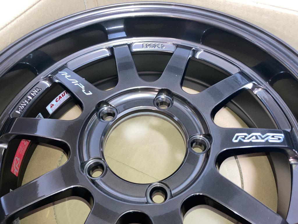 A.LAP-J MB6J×16+5 ジムニーJB64/JB74【美品2本組】 RAYS A・LAP-J 16×6.0 インセット5 ハイパーブロンズ 1本