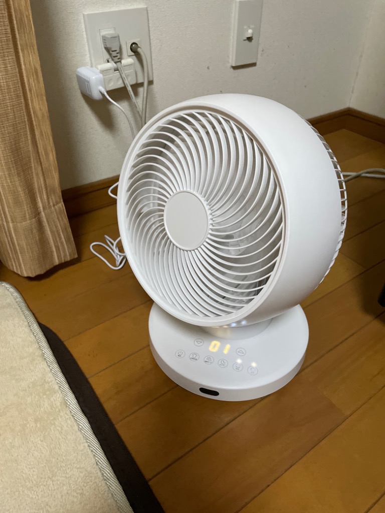 TAKASYOU 3D首振り サーキュレーター DC 12段階風量調節 卓上