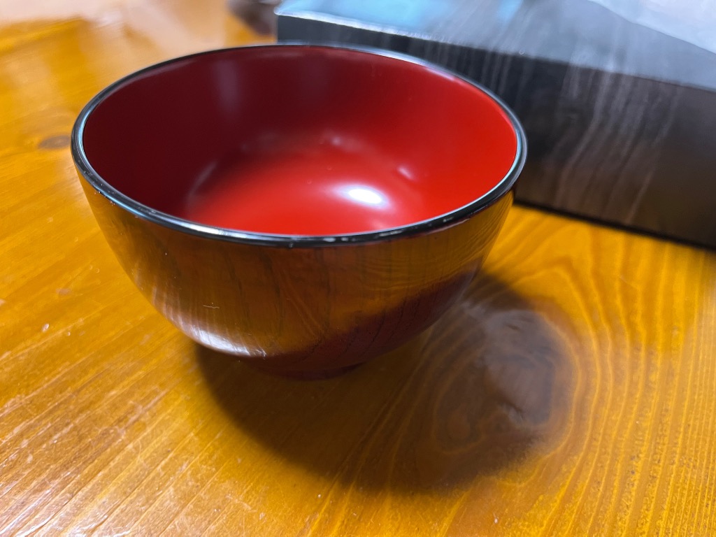 夫婦椀 セット 木地呂 ペア 木製 漆塗り 朱 黒 天然木 汁椀 お椀 お碗