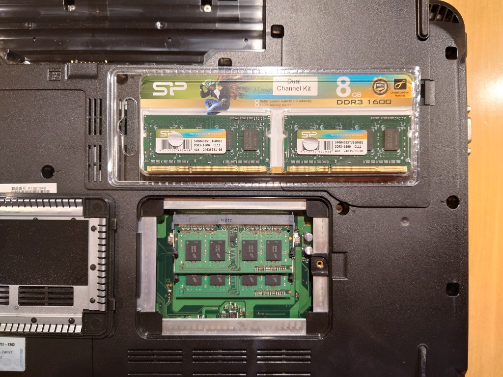 SP 4GB DDR3 SO-DIMM メモリー 2枚組 Amazon | DDR3 PC3 4GB 2枚セット サムソン製 PC3-10600S-09-11