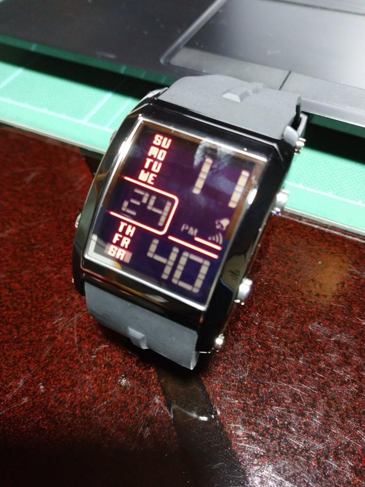 腕時計 メンズ腕時計 ブランド FrancTemps HUIT フランテンプス ユイット カジュアル デジタル ラバーベルト アウトドア 軽量  おしゃれ :fth:腕時計アクセサリーのシンシア 通販 