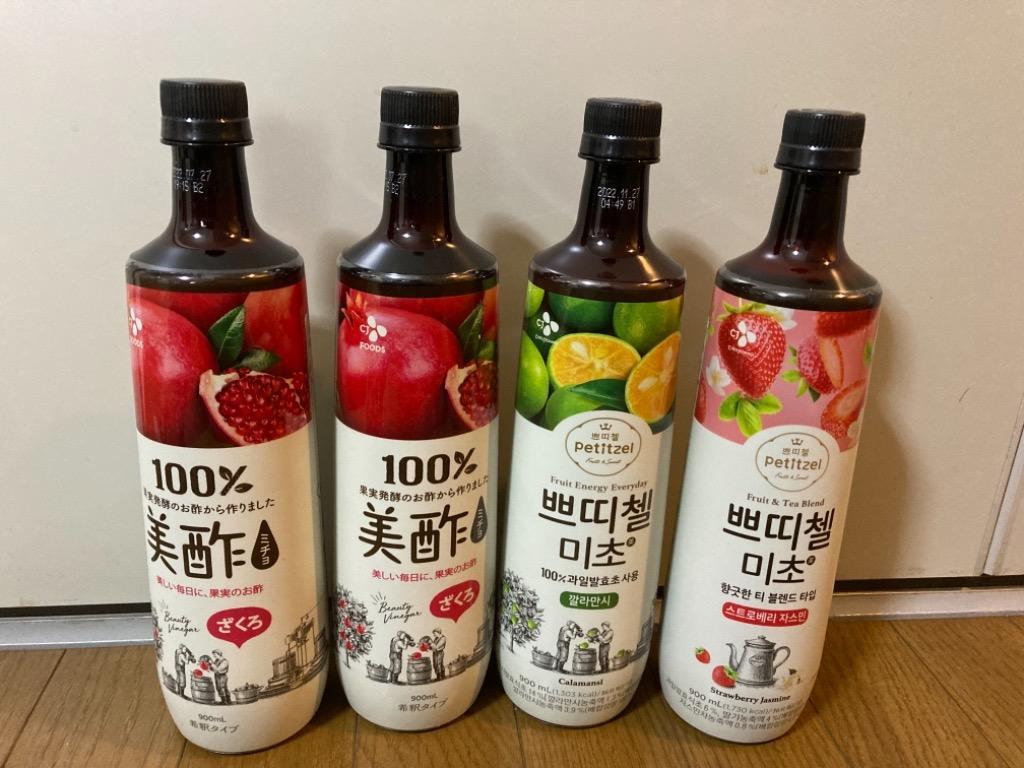 完璧 CJジャパン 美酢 ミチョ もも 900ml×12本 ※他商品同時注文同梱不可 8801007766232 12 fucoa.cl