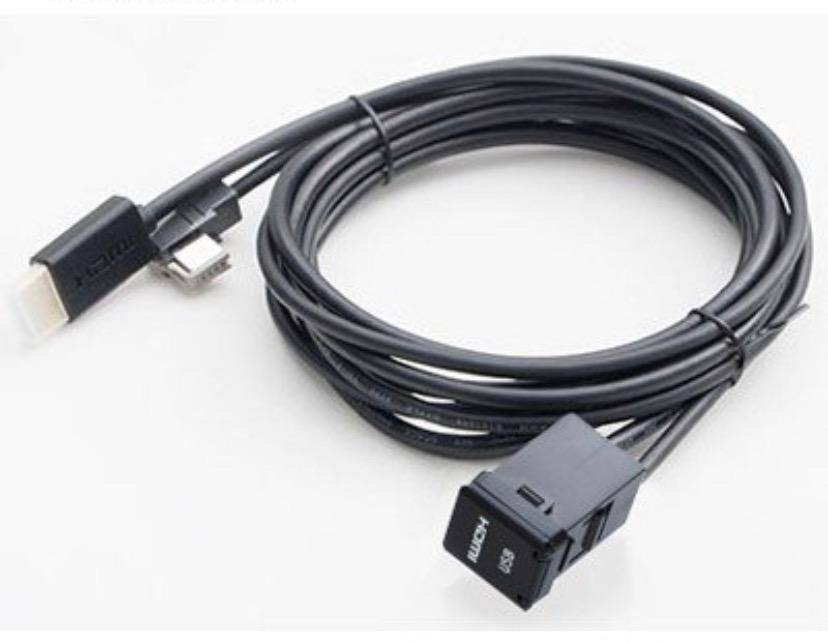 KCU-Y63HU アルパイン トヨタ車用スイッチパネル ビルトインUSB/HDMI 