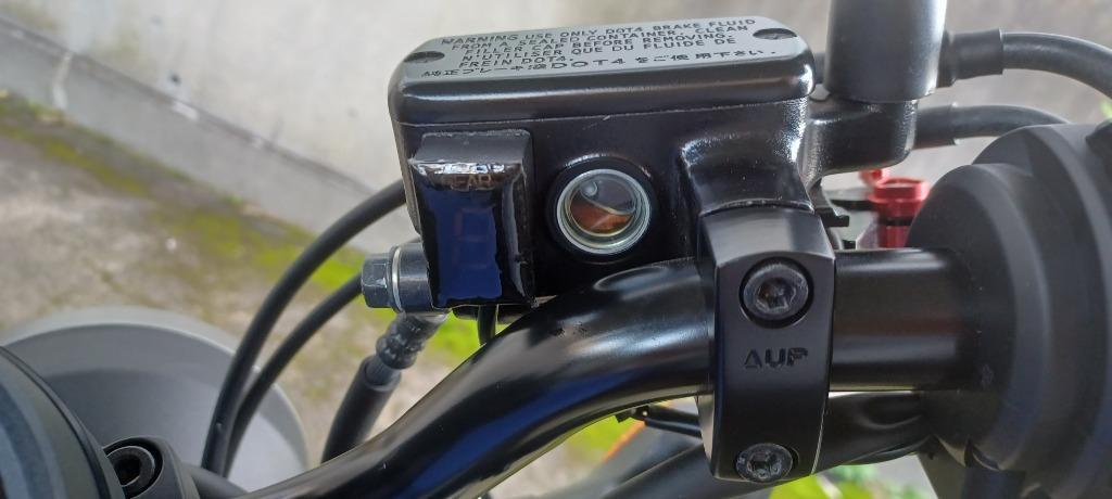 ホンダ（HONDA）バイク専用 デジタルギアインジケーター LED表示 小型