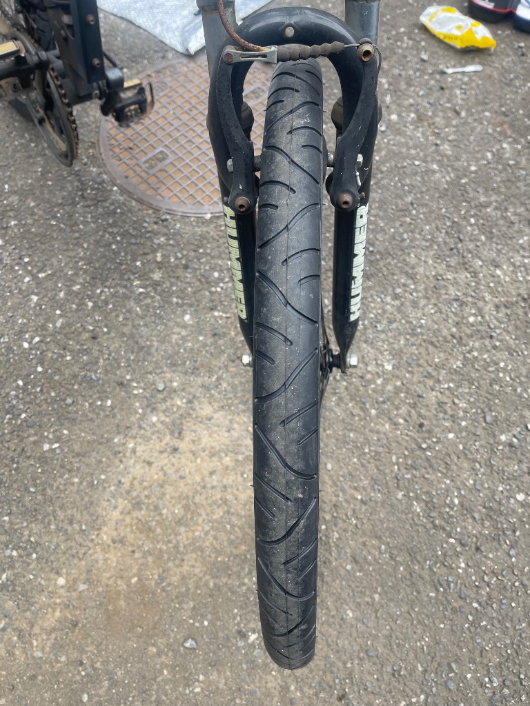 自転車 タイヤ 26インチ 24インチ 2本 黒 ブラック HE 26x1.95