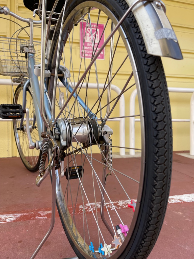 自転車 タイヤ 27インチ チューブ リムゴム 各2本セット 27×1 3
