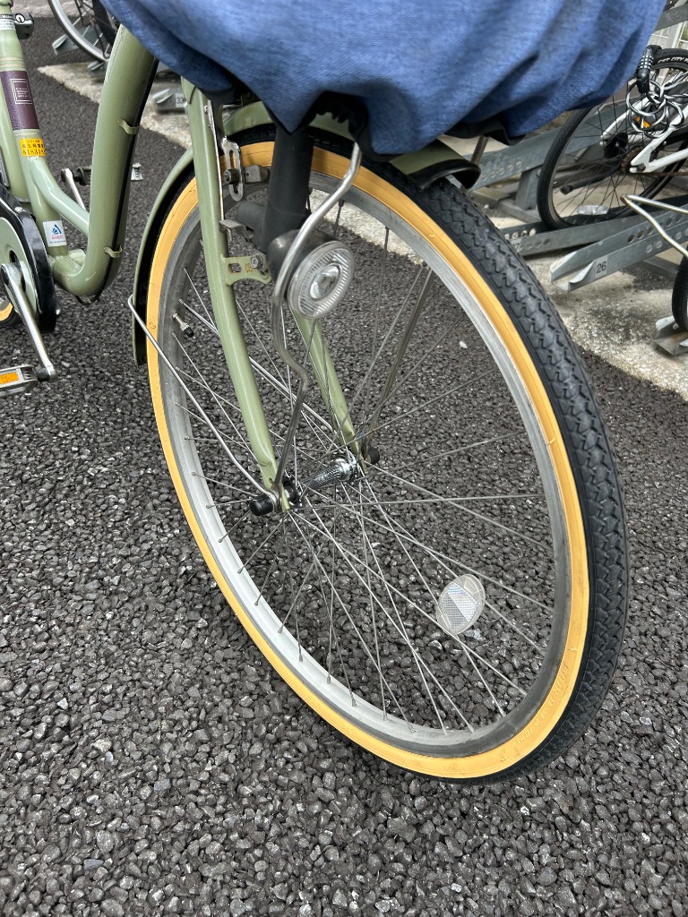 当時もの！BEリム　トウカイ　24インチ　ペア 自転車 タイヤ 24インチ チューブ セット ペア 24×1 3/8 WO