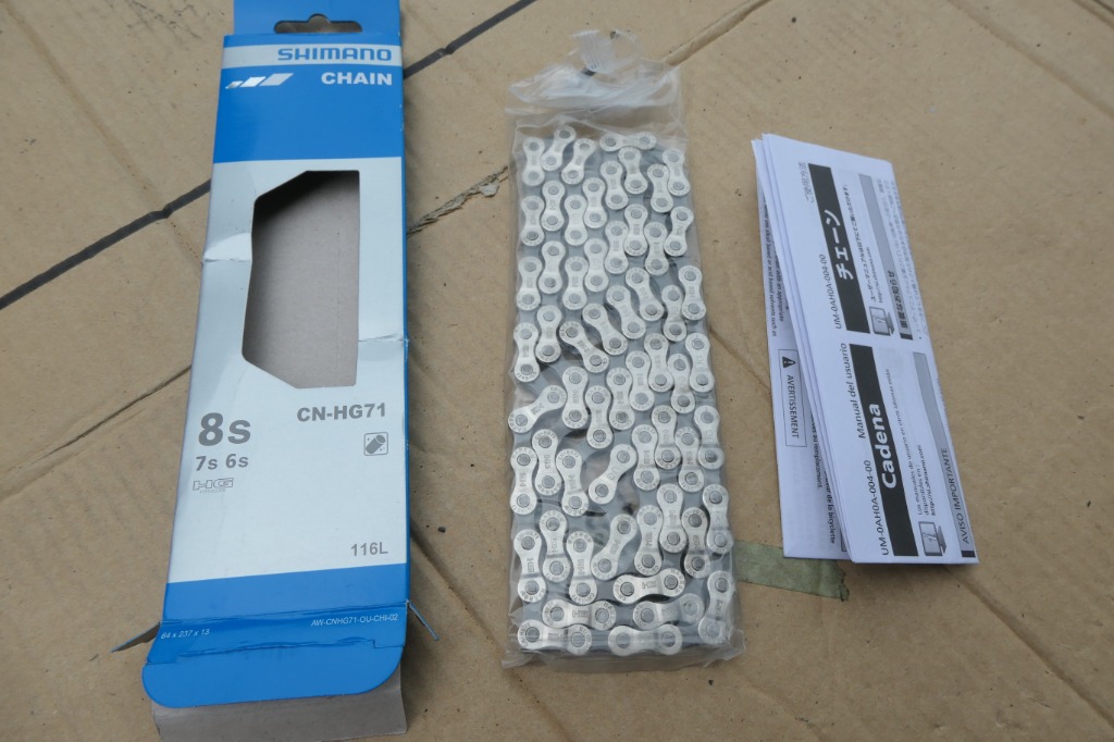 シマノ CN-HG91 CYCLETECH-IKD : Shimano Chain CN-HG91 114 6/7/8S 114Link