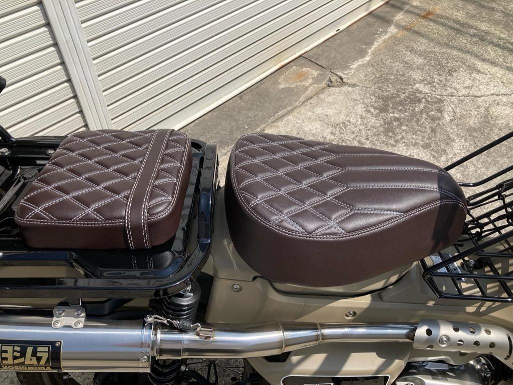 ホンダ ハンターカブ CT125用 ペアシートHonda Trail CT125 V2 Cushion Set[Mix Patterns/Dark  brown] JA55 :ct125-seat-set-v2-mix-brown:SmartSmokers - 通販 - Yahoo!ショッピング