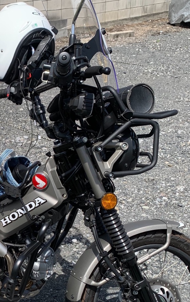 ホンダ MotoSkill V2 Headlight Gard＆Front CarrierKit CT125
