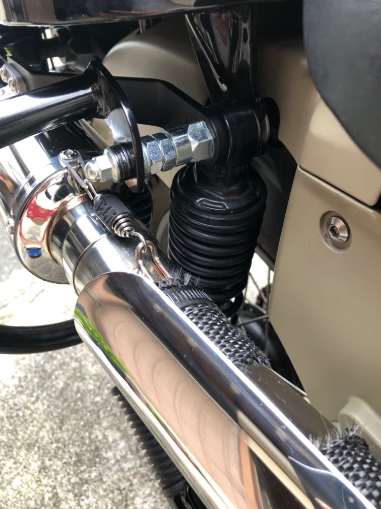 ホンダ（HONDA） ハンターカブ用マフラーガード HONDA CT125 Pipe