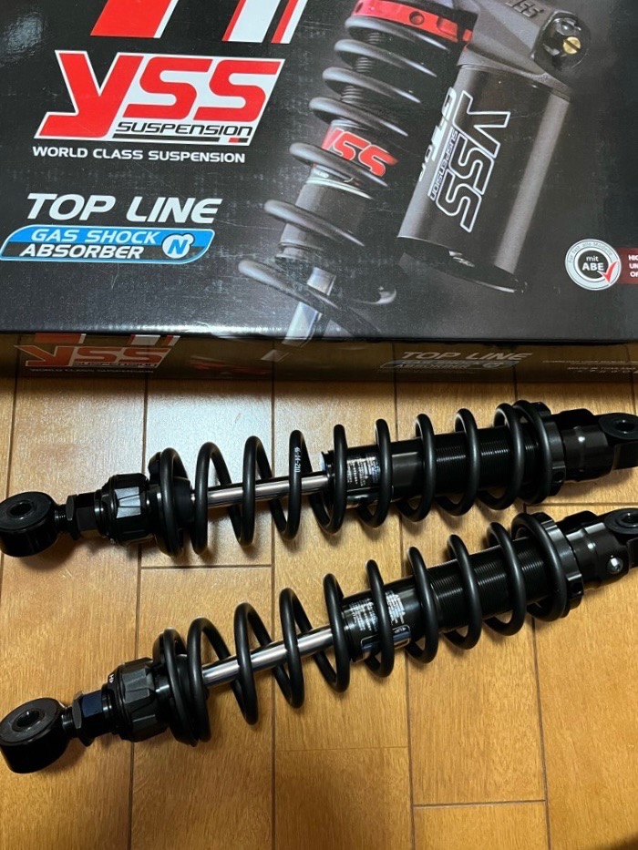 格安　モンキー125 YSS サスペンション 2本セット　早いもの勝ちです 格安 モンキー125 YSS サスペンション 2本セット 早いもの勝ち