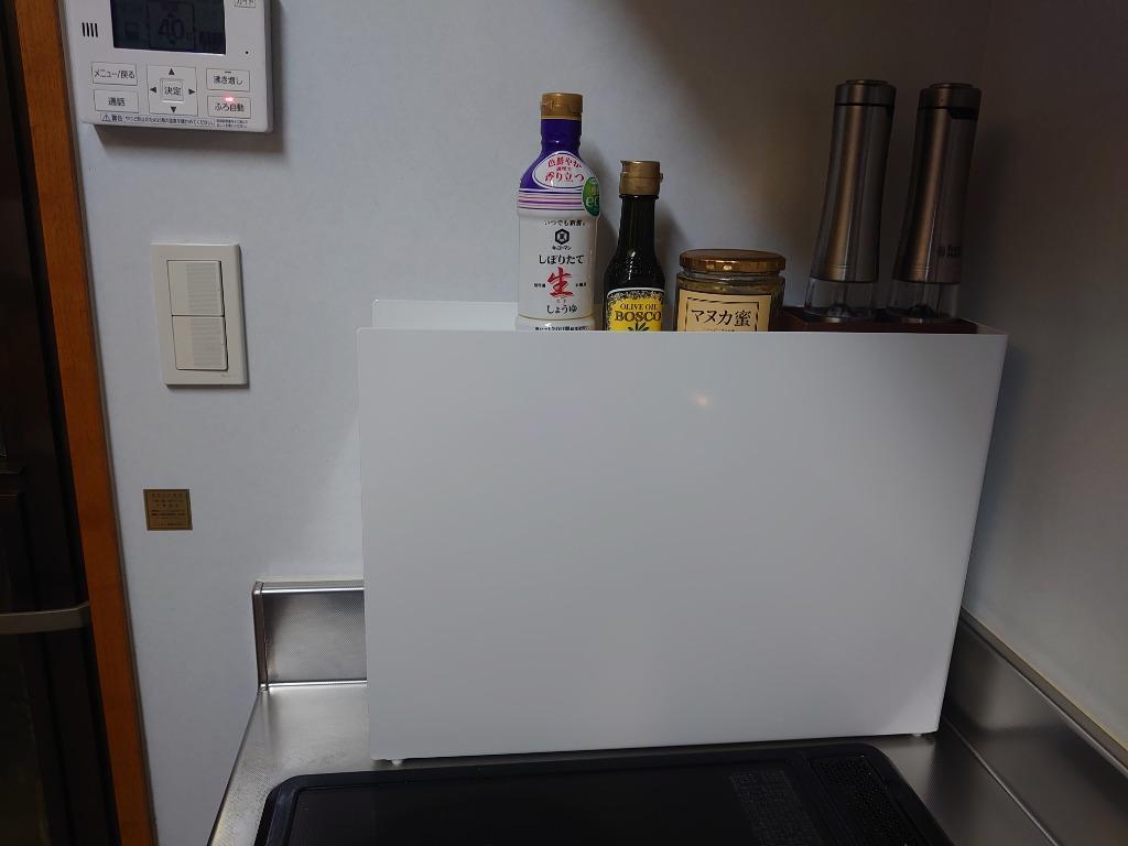 Tower　隠せる引き出し収納 調味料ラック 玄関収納 キッチン 洗面所 楽天市場】隠せる調味料ラック タワー 山崎実業 隙間収納 調味料