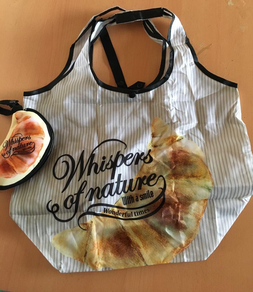 ショッピングエコバッグ ベーカリー バタール クロワッサン