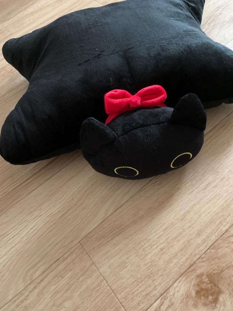 にゃんこクッション / 黒猫 クッション 黒ねこ クロネコ 黒ネコ くろねこ 枕 まくら 座布団 ざぶとん 敷物 インテリア かわいい キュート  キャット :t-4965933900772:住マイル - 通販 - Yahoo!ショッピング