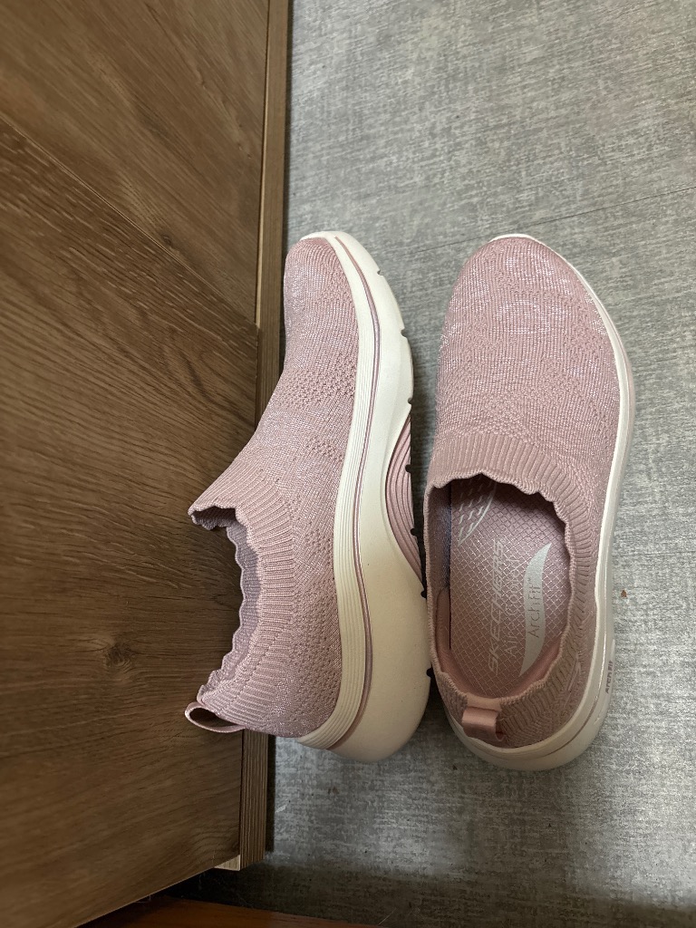 SKECHERS - 25cm相当スケッチャーズ ライトピンク スリッポン 軽量スニーカー ウィメンズ | スケッチャーズ公式通販サイト | SKECHERS