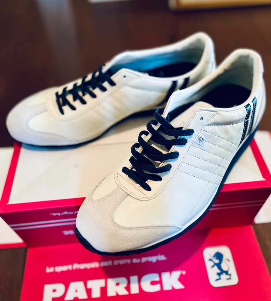 限定1足　最終価格　新品　未使用　パトリック　スニーカー　P.WHT 42 PATRICK 防水スプレー吹きかけサービス 交換返品送料無料