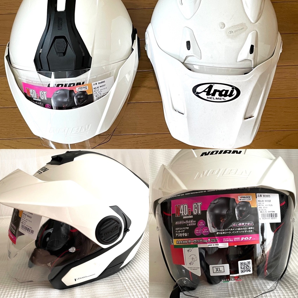 95885 DAYTONA デイトナ NOLAN N405GT メタルホワイト XL 楽天市場