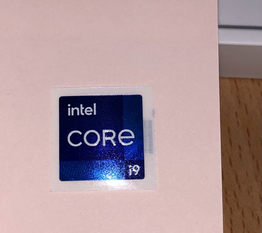 264# 第十一代【intel CORE i9】エンブレムシール □18*18mm□ 条件付き送料無料 : 264 : 桜の国 - 通販 -  Yahoo!ショッピング