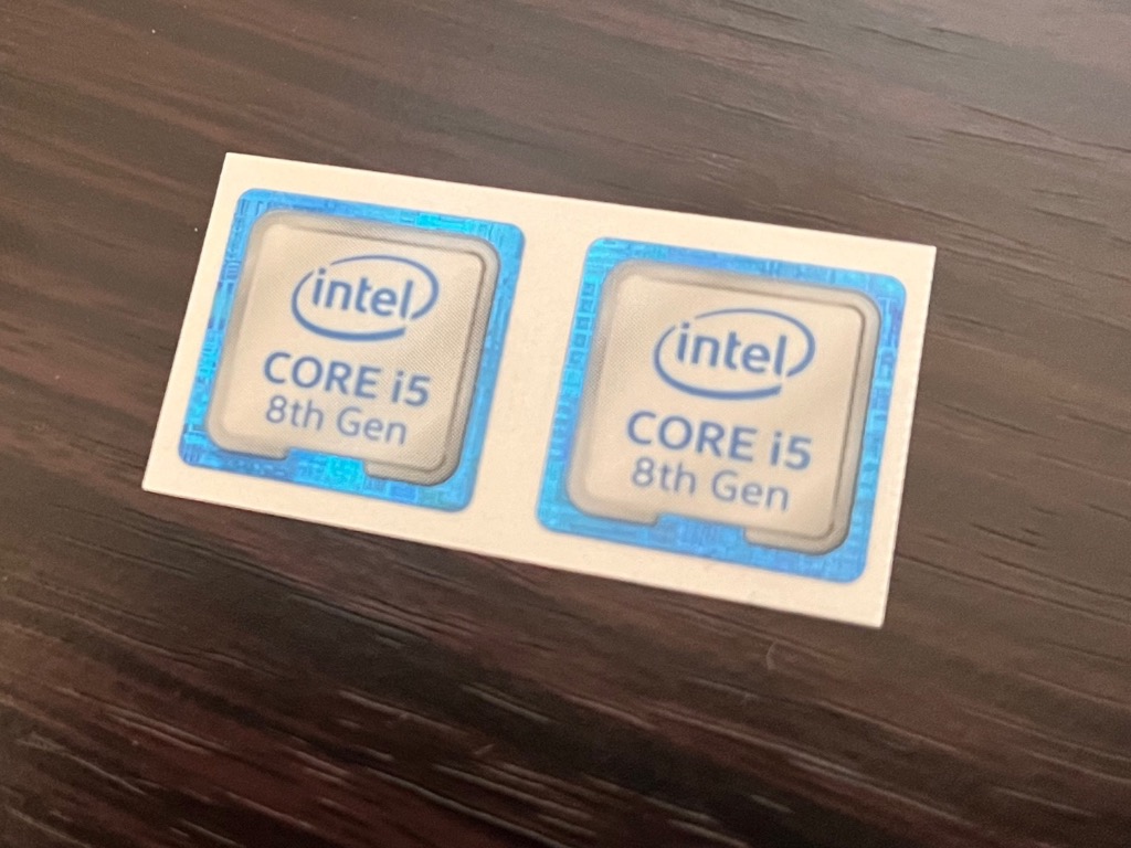 crosstao_nei土日祝休　i5 8400エンブレムシール付属 snk_xr081