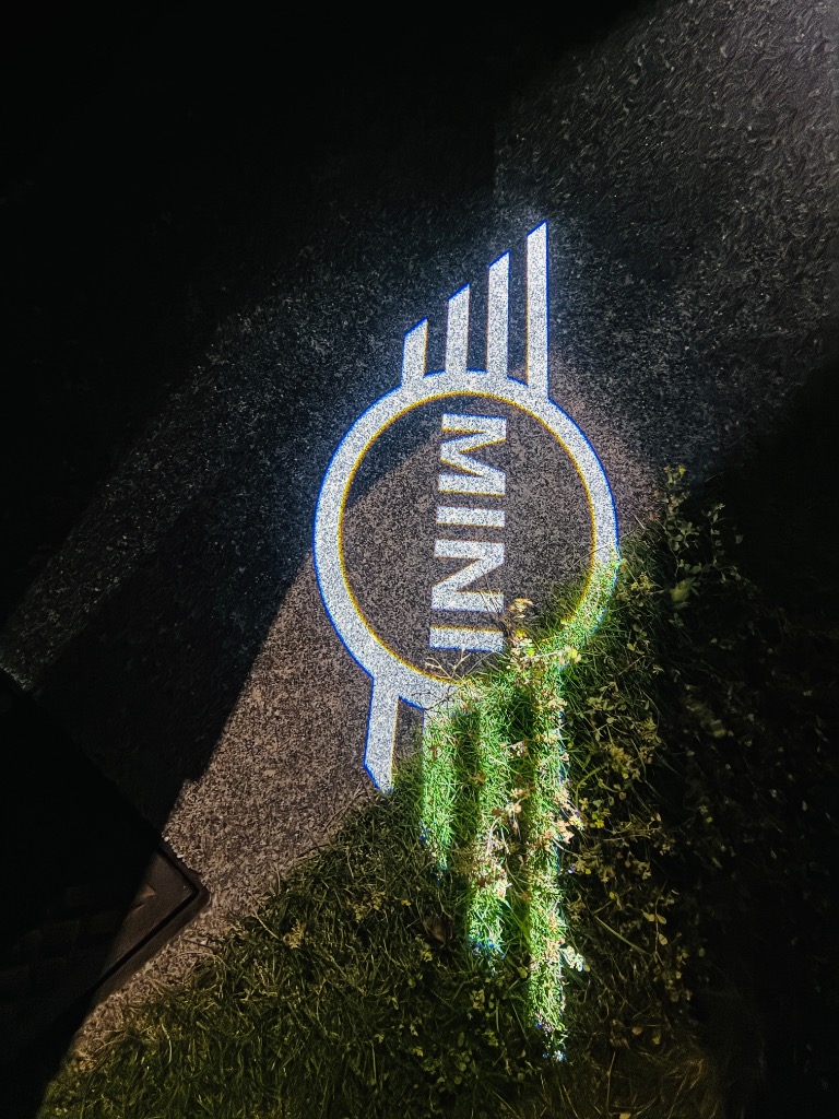 MINI（ミニ） 左右ドア LED HD ロゴ プロジェクター ドア カーテシ