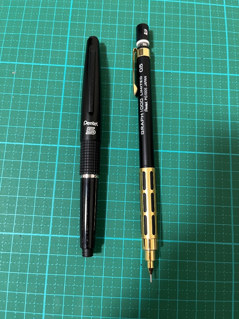 ぺんてる（Pentel） ケリー シャープペンシル 0.5mm 韓国限定 BLACK