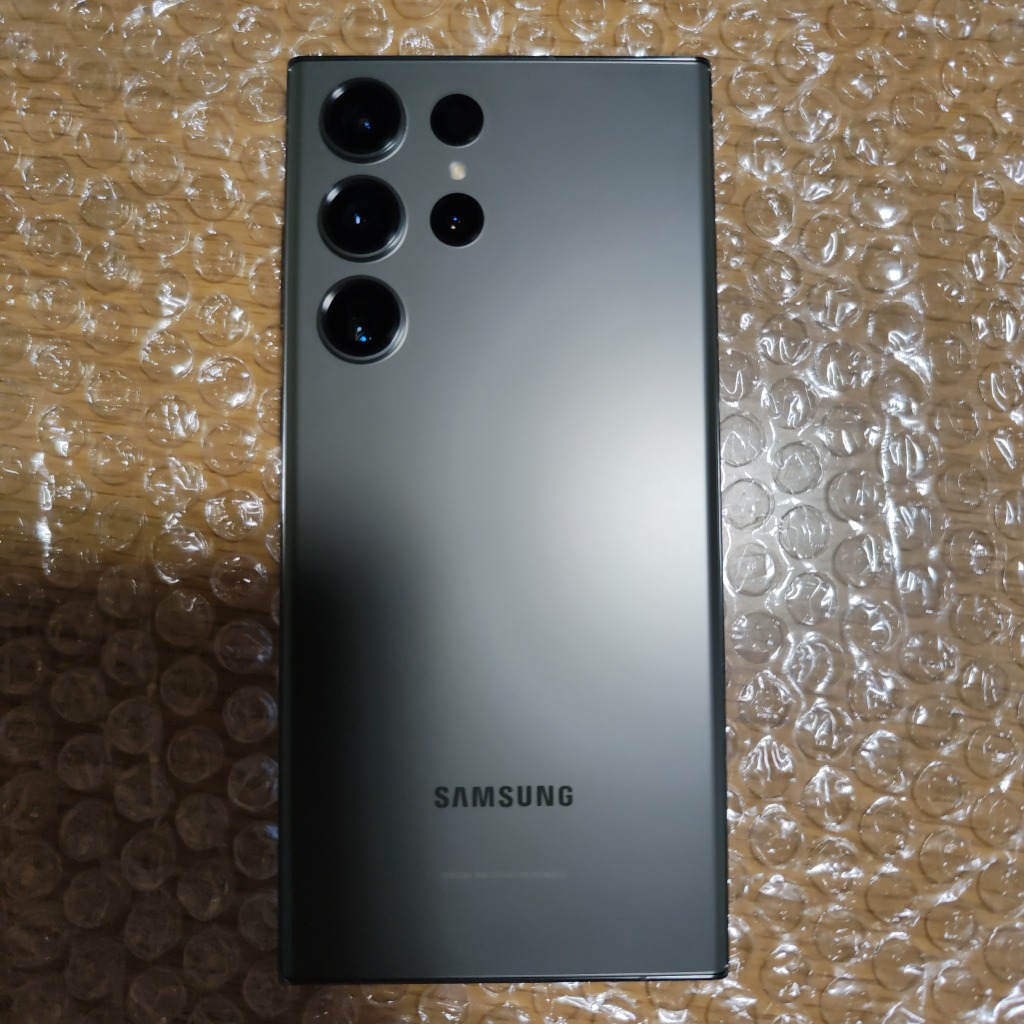 Galaxy S23 Ultra 本体 256GB SIMフリー SM-S918N グリーン Aランク Android スマホ