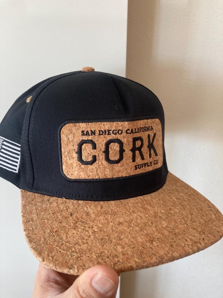 CORK SUPPLY CO コルクサプライ CORK SNAPBACK コルク スナップバック CAP キャップ 帽子 フラットバイザー