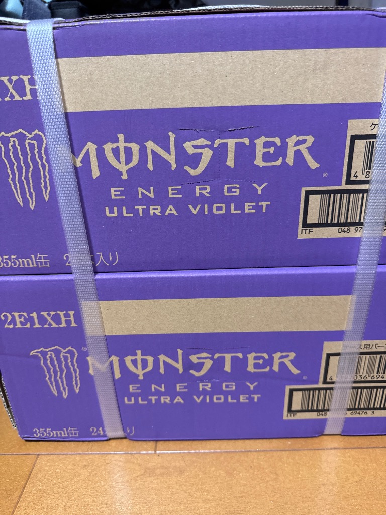 アサヒ モンスターエナジー ウルトラバイオレット 355ml 缶 48本