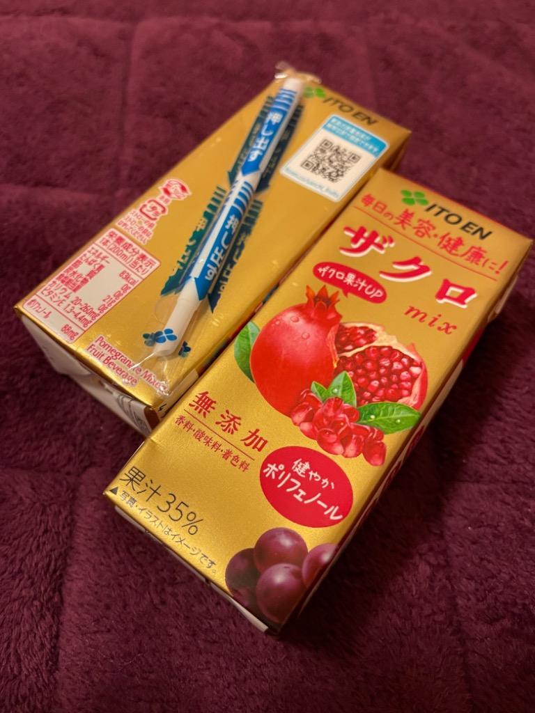 伊藤園 ザクロmix 200ml 紙パック 72本 (24本入×3 まとめ買い