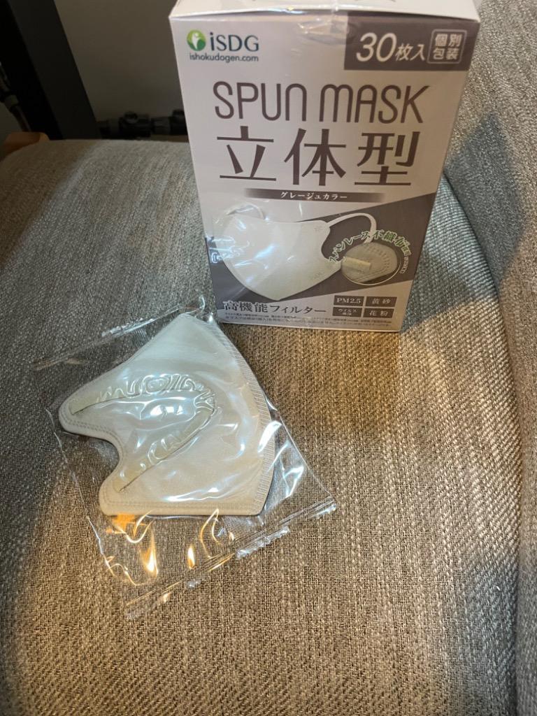 2周年記念イベントが 医食同源ドットコム SPUN MASK スパンマスク 立体