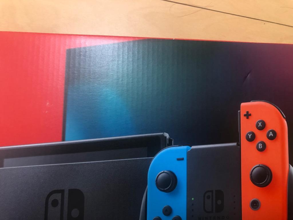 任天堂 ニンテンドー スイッチ Nintendo Switch Joy-Con L ネオンブルー R ネオンレッド  2019年8月発売モデル(バッテリー強化版) 【ラッピング可】