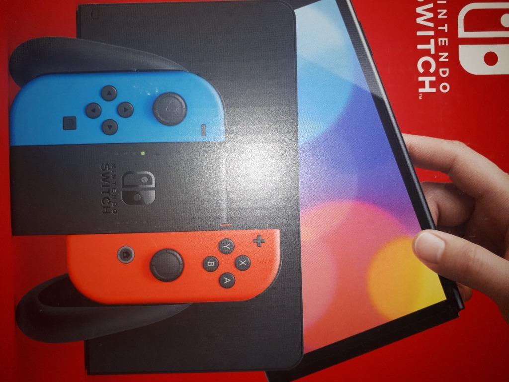 割引 太郎坊  店Nintendo Switch 有機ELモデル Joy-Con L ネオンブルー R ネオンレッド 10月27日出荷分  予約 キャンセル不可