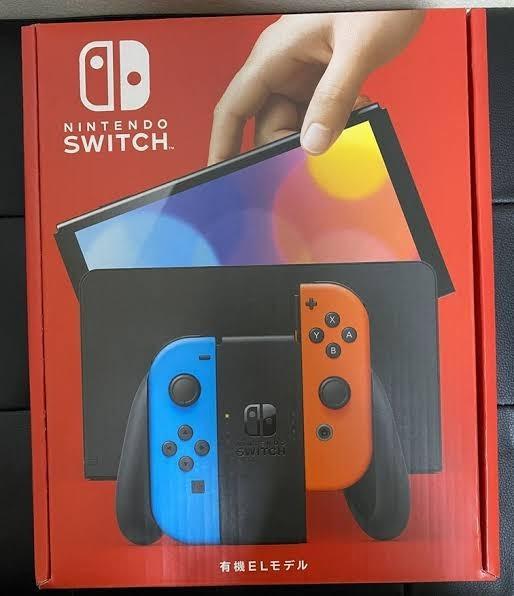 任天堂 Nintendo Switch (有機ELモデル) Joy-Con(L)ネオンブルー/(R 