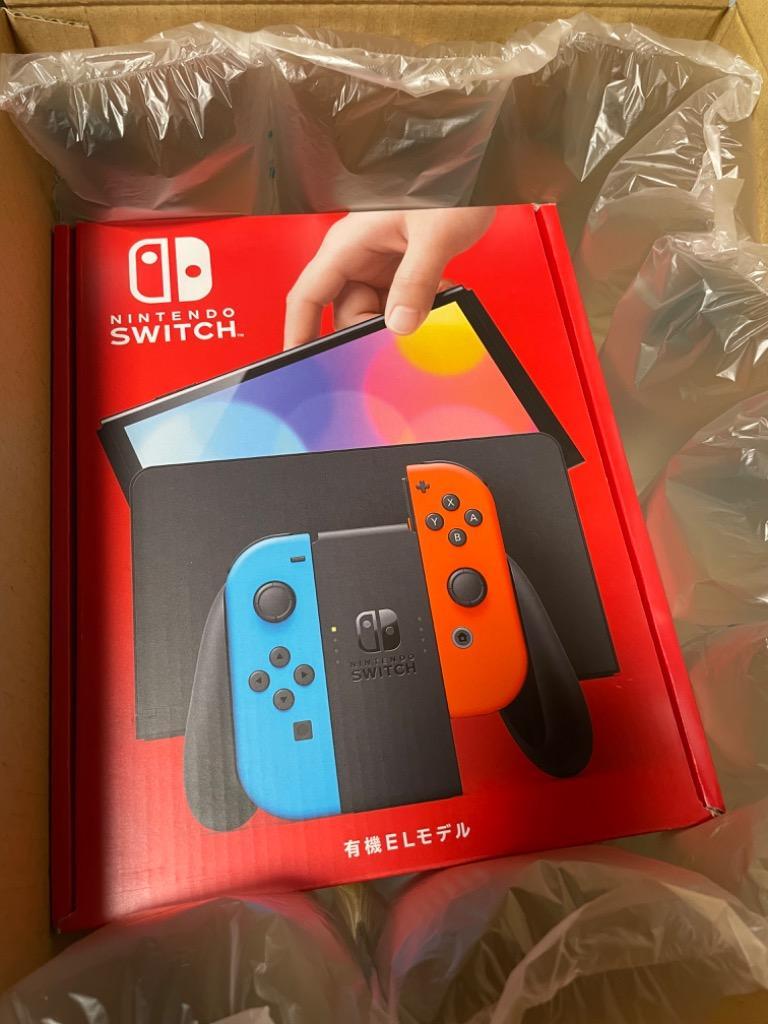 任天堂 Nintendo Switch 本体 (有機ELモデル) Joy-Con(L)ネオンブルー