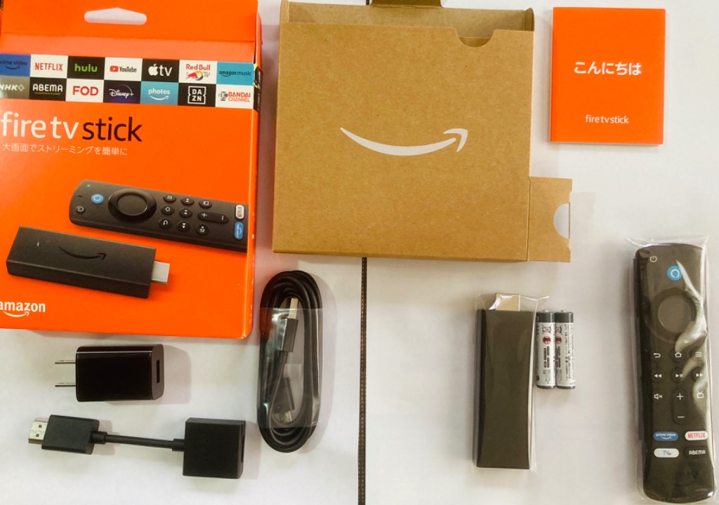 Amazon Fire TV Stick - Alexa対応音声認識リモコン第3世代付属