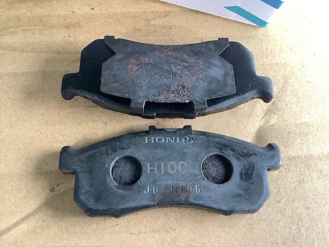 HONDA純正 ブレーキパッド 45022-T6G-000　型式DBA-JF1。 ホンダ純正ブレーキパッド45022-T6G-000 - メルカリ