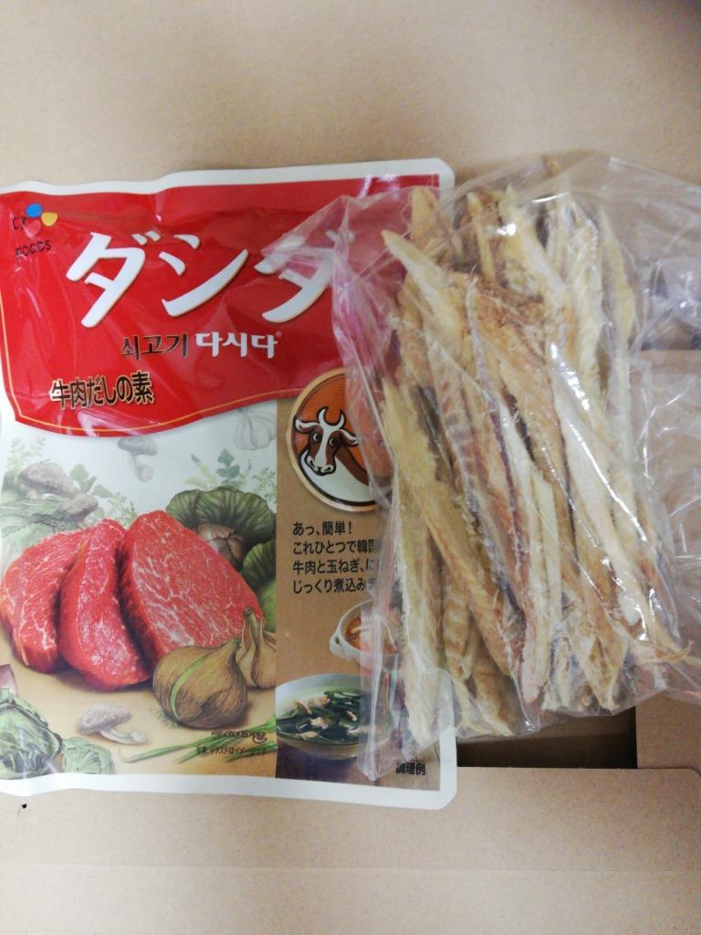 324円 贈答品 牛肉ダシダ 100g + 干しダラ 韓国ブゴク ブゴク ブゴ 干し鱈 干しタラ 干たら 韓国食品