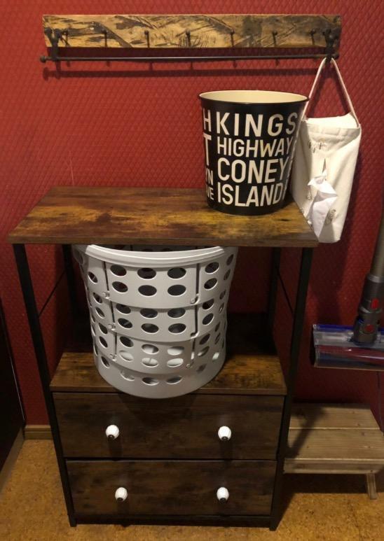 SONGMICS 収納チェスト ヴィンテージ風 引き出し 衣類収納 書籍収納