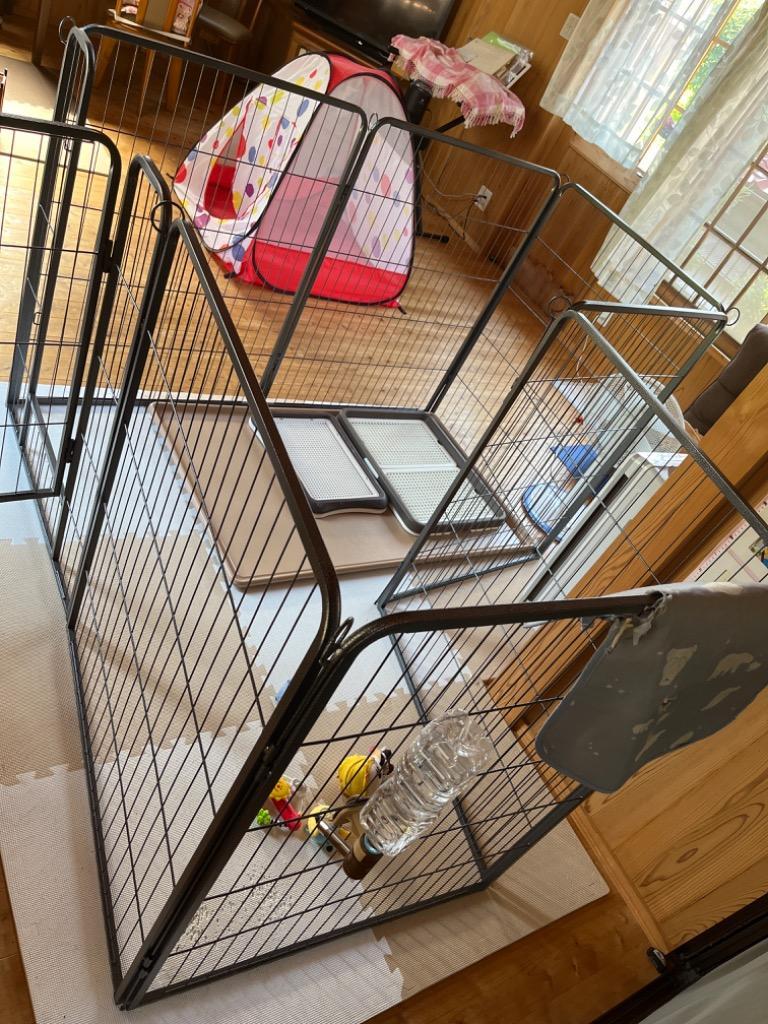 Amazon | FEANDREA 犬 サークル 中大型犬用 ペットフェンス