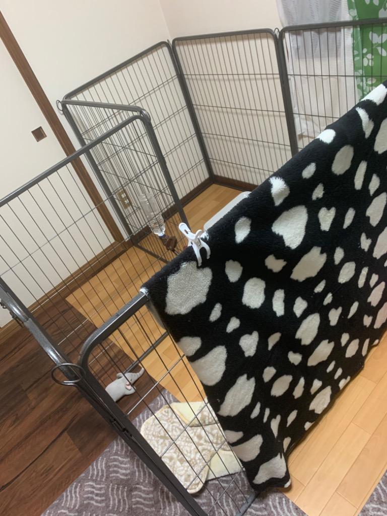 FEANDREA ペットサークル 中大型犬用 犬ゲージ 全成長期使用可